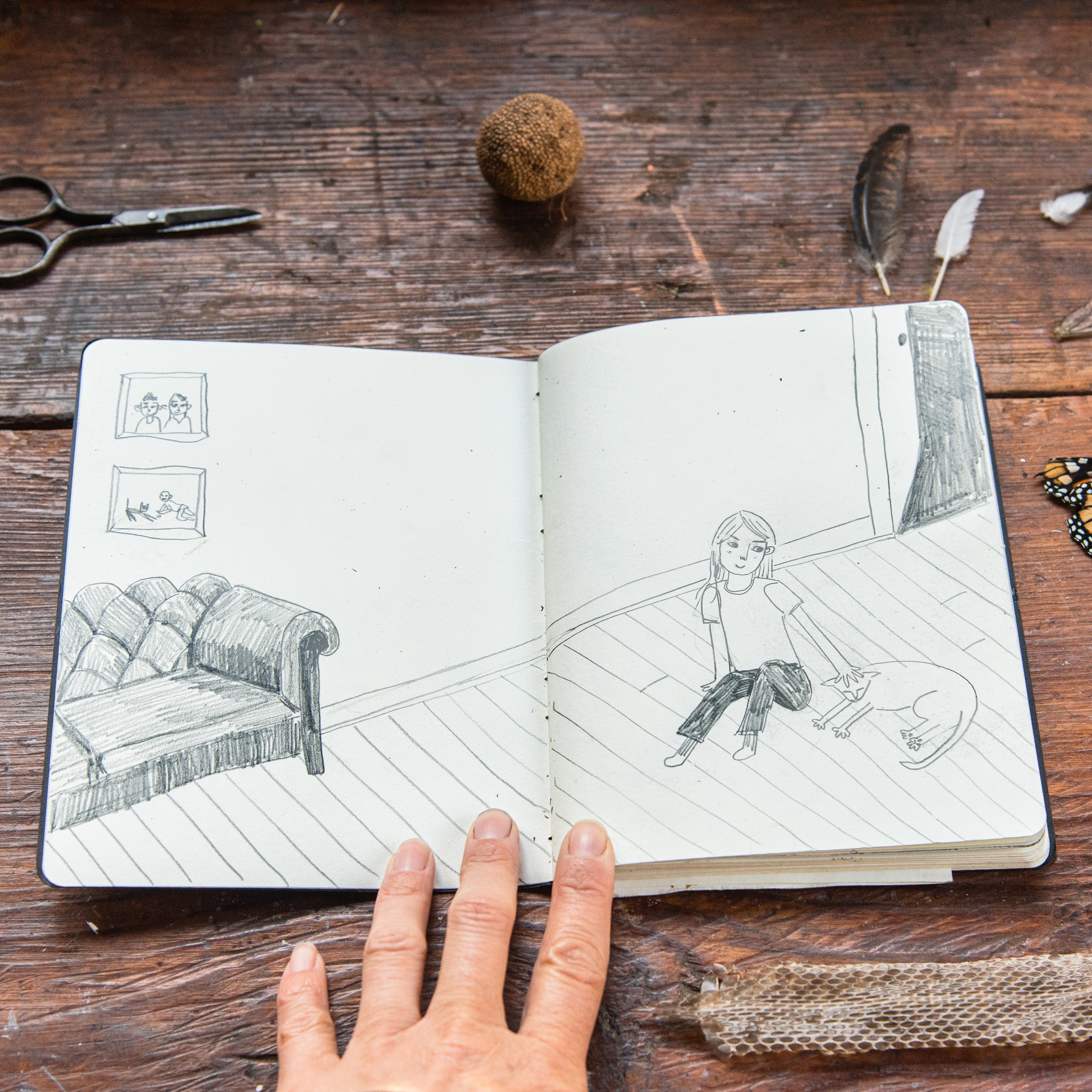 Portrait Orra Sketchbook