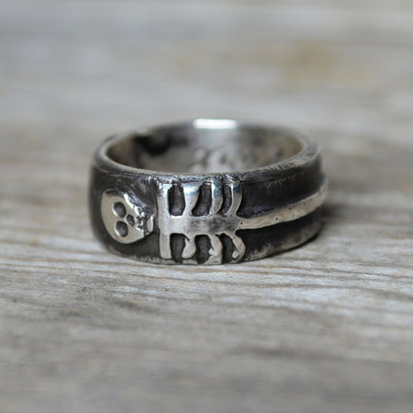 The Nature of Things Ring in Silver